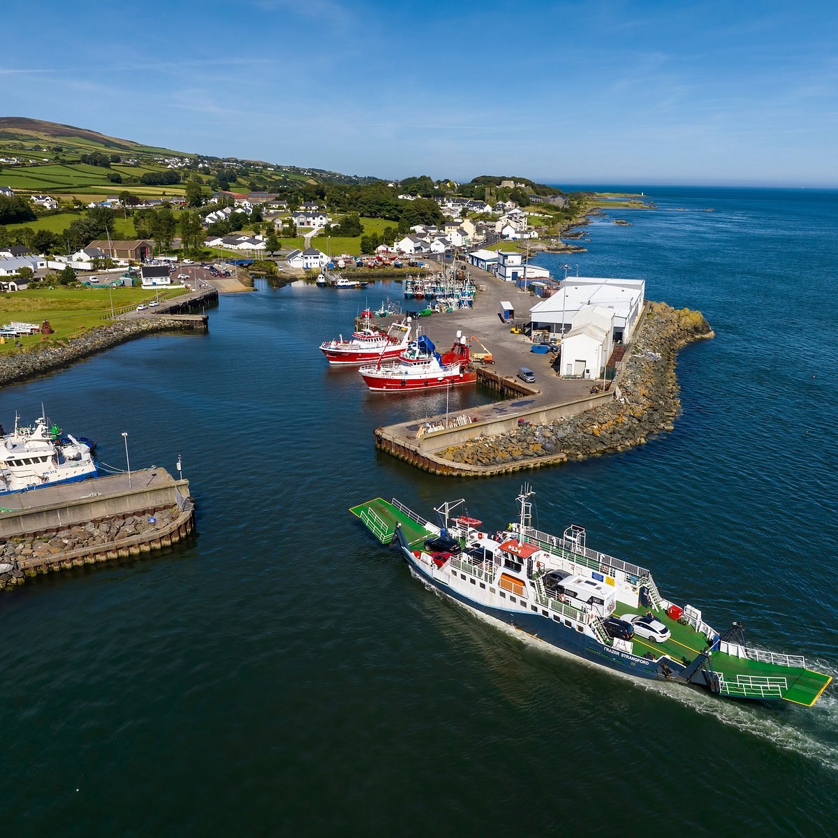 Greencastle–Magilligan Ferry: Cross-Lough Foyle to Benevenagh & Causeway Coast