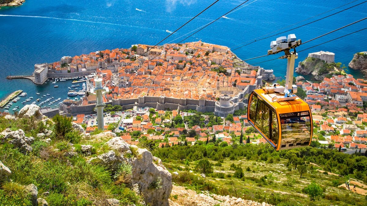 Mount Srđ Cable Car & Panoramic Summit Experience