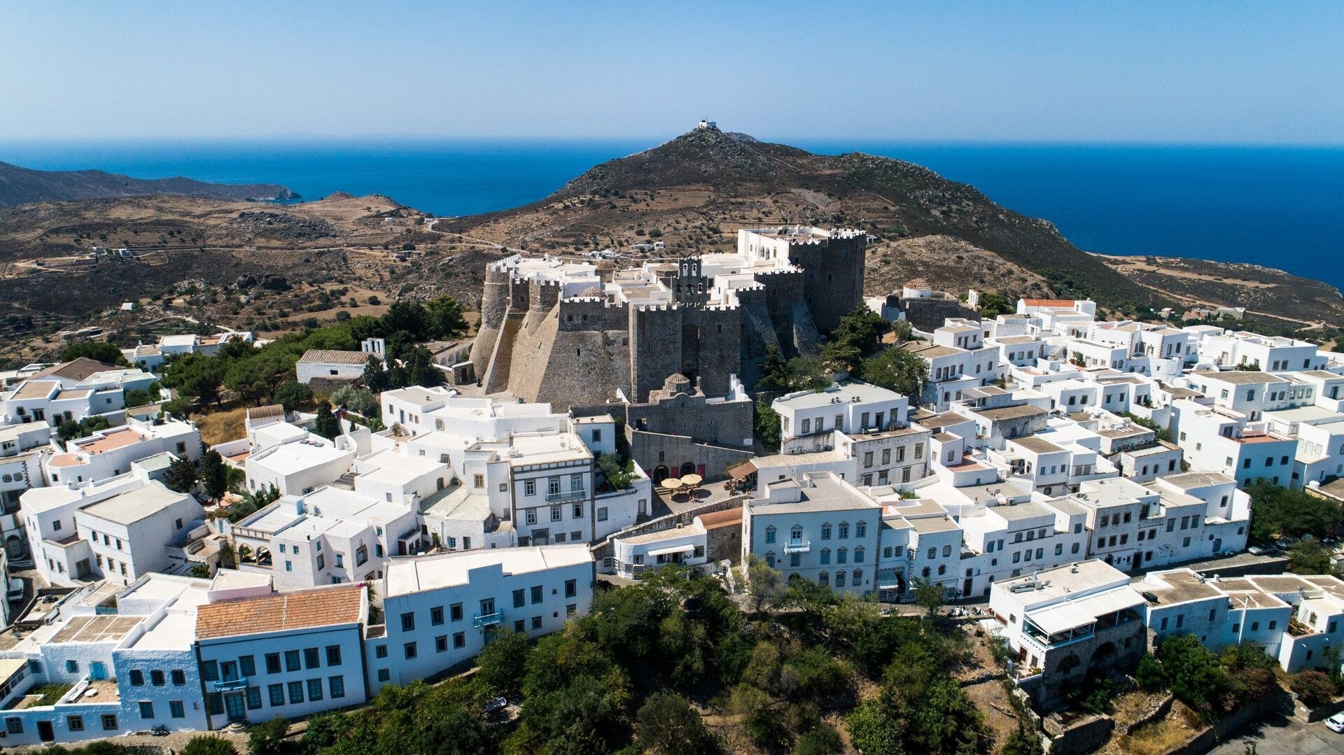 Patmos Religious Highlights: Monastery, Cave & Byzantine Chora Walk