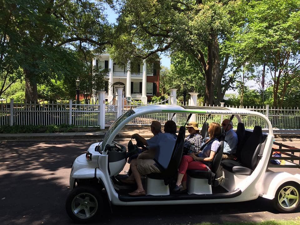 Open Air Electric Cart Tour: Historic Natchez District