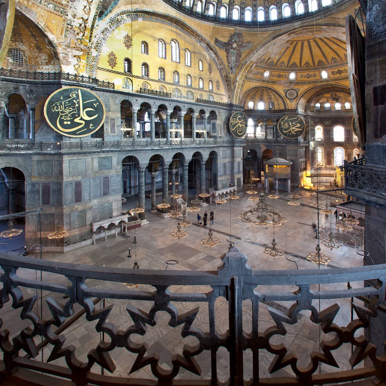 Hagia Sophia + the upper gallery mosaics with a licensed Byzantine historian