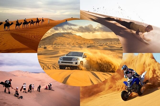 Private Desert Safari: Dune Bashing, Camel Ride & Inland Sea