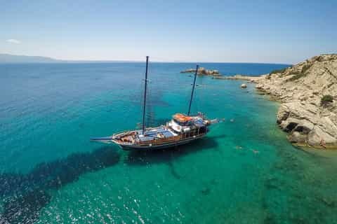 Private Sailing Catamaran: Kos, Kalymnos & Secret Sea Caves
