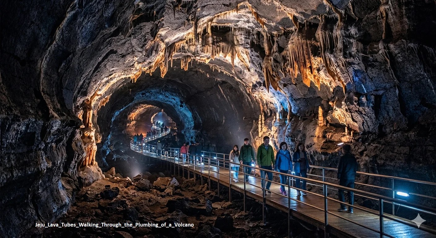 Manjanggul Lava Tube: UNESCO Underground World Expedition