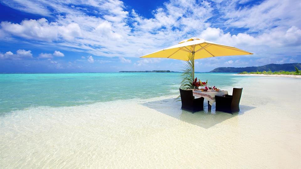 Pink Sand Beach & Motu Picnic: Private Speedboat to Paradise