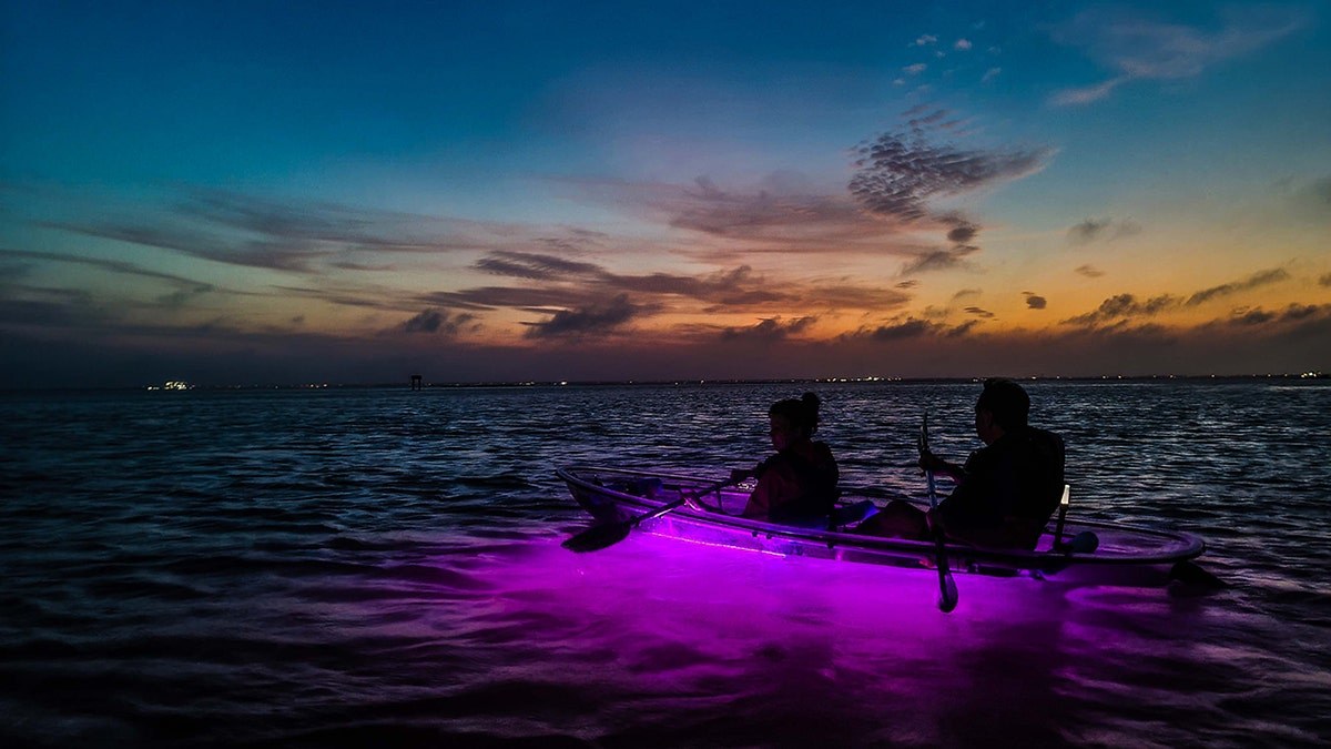 Tahanea After-Dark: Bioluminescent Lagoon Kayak at Sunset