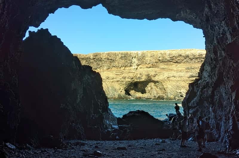 Ajuy Sea Caves & Black-Sand Coast: Private Guided Hike