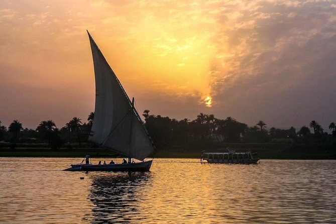 Private Luxury Felucca Sunset Sail on the Nile at Edfu