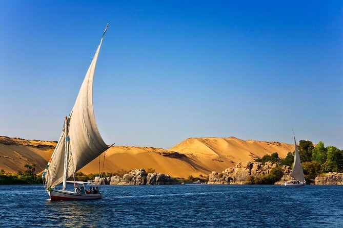 Sunset Felucca Sail on the Nile from Kom Ombo