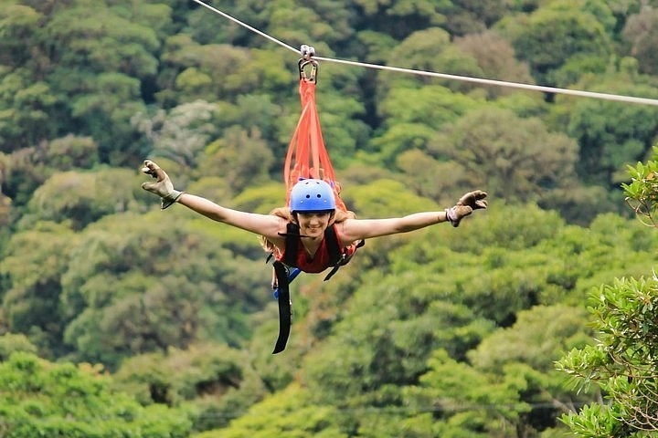 Monteverde Canopy Zip-Line: Rainforest Sky Circuit & Tarzan Swing