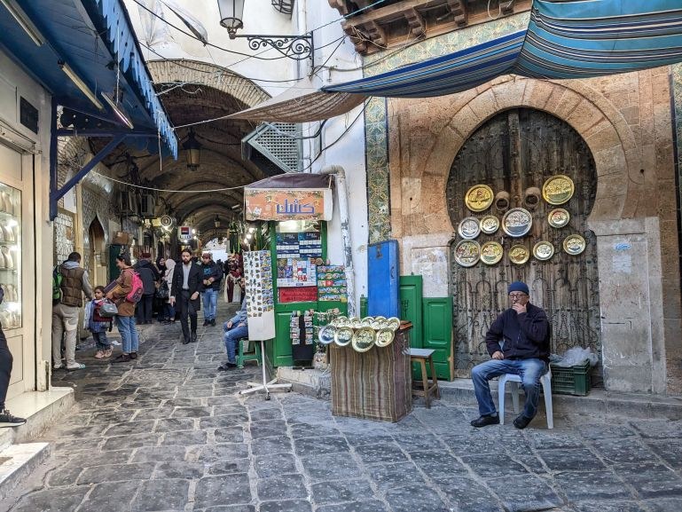A private Medina food walk — brik, bambalouni and mint tea in the souks