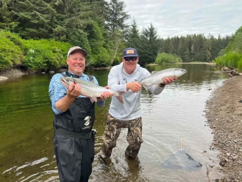 Fly-Fishing the Icy Strait Wilderness Streams: Private Half-Day