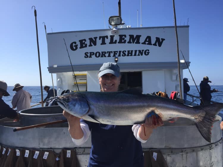Sportfishing for King Salmon: Private Charter on the Canal