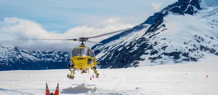 Glacier Helicopter & Dogsled Experience on the Juneau Icefield
