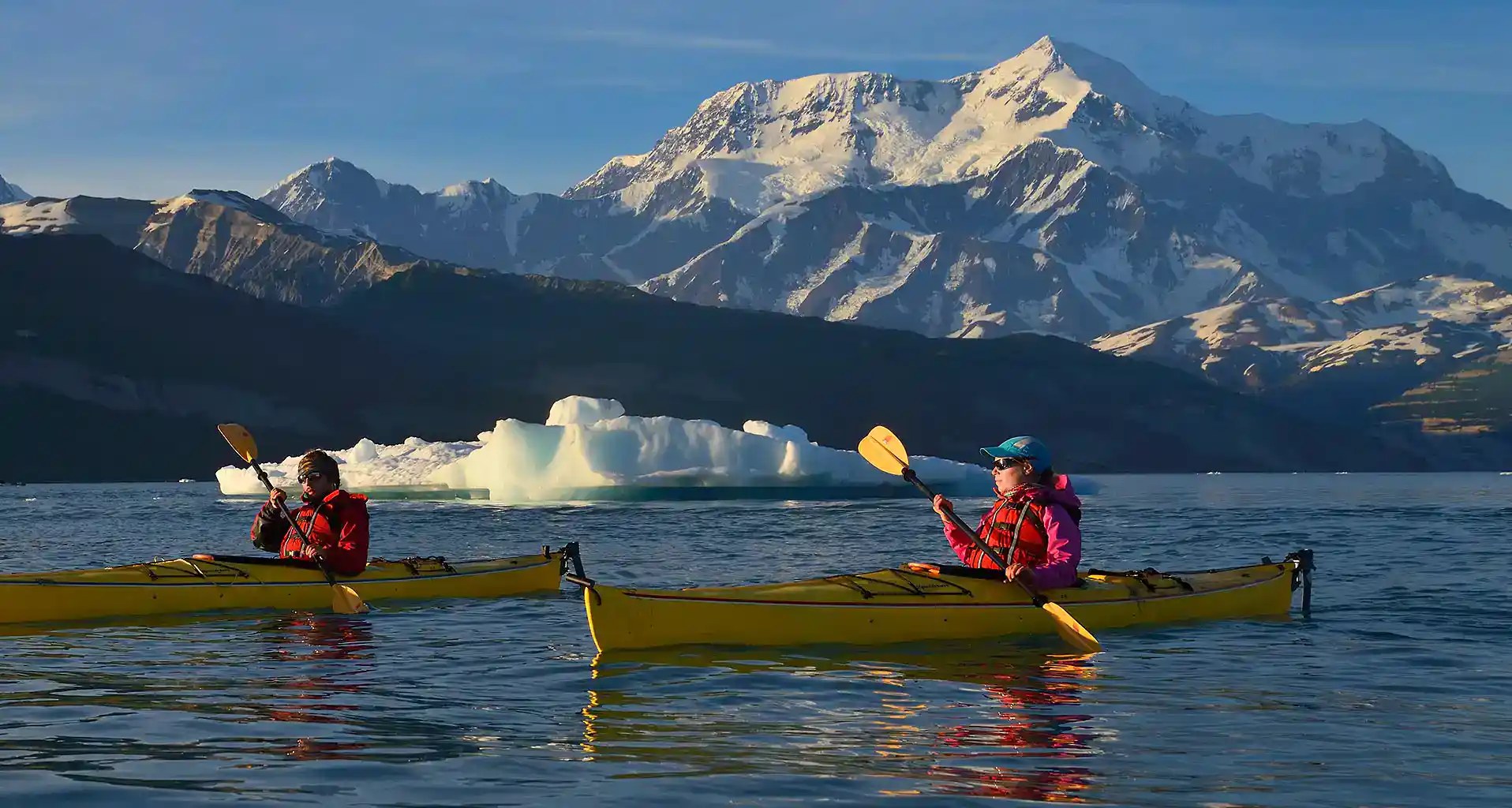 Disenchantment Bay Kayak Expedition Among Icebergs