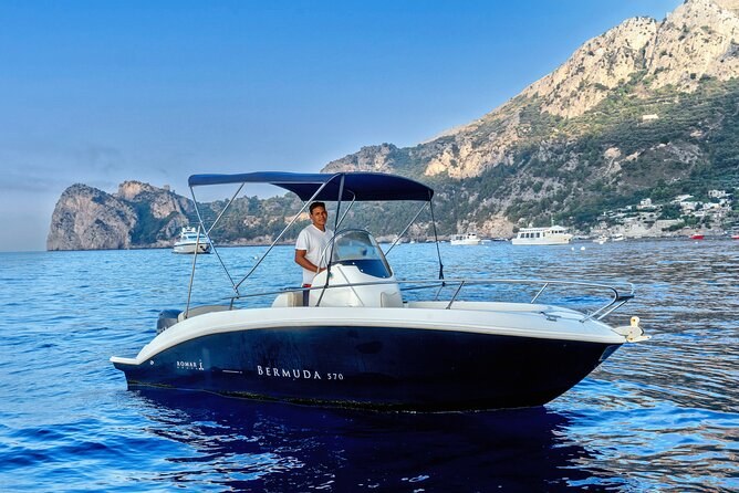 Private Speedboat Tour: Amalfi Coast Sea Caves & Positano