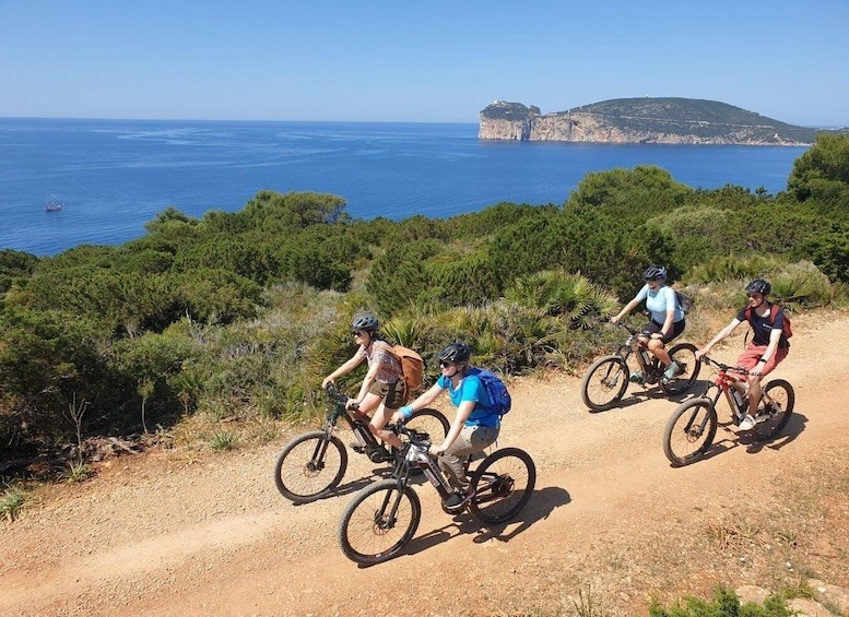Porto Conte National Park: Guided E-Bike Coastal Ride