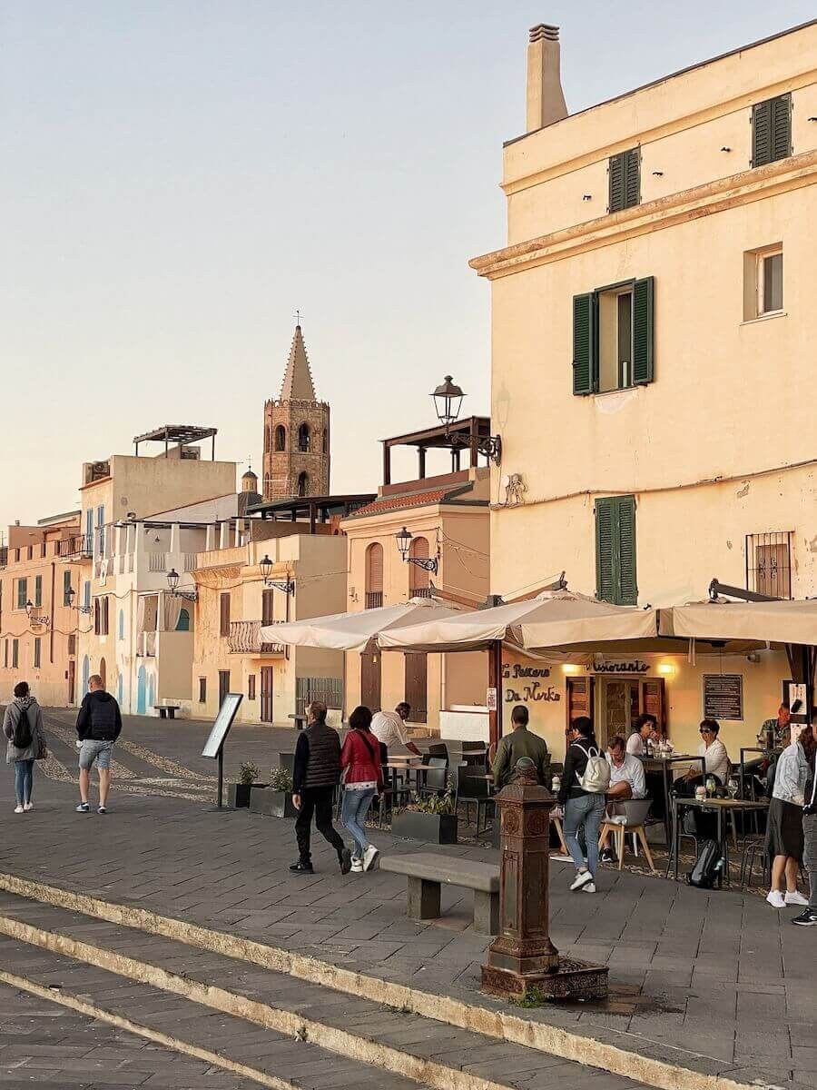 Alghero Bastions Sunset Walk & Sardinian Seafood Dinner