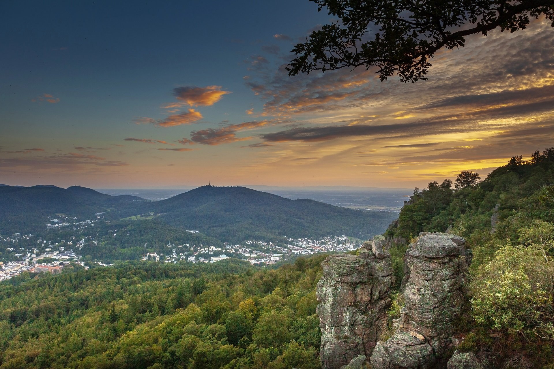 Black Forest Panorama: Merkur Funicular & Forested Summit Walk