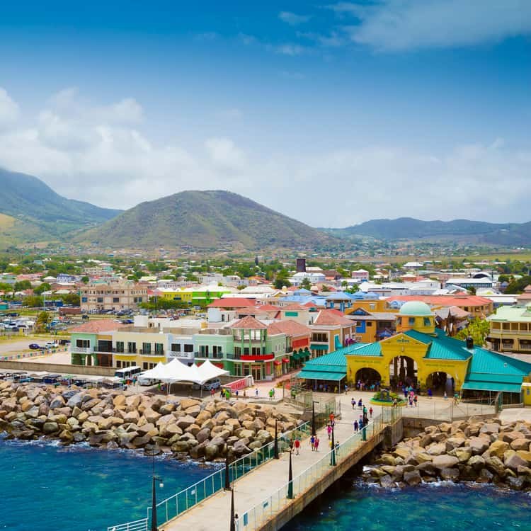 Timothy Hill, Cockleshell Bay & Carambola Beach Club on the South East Peninsula