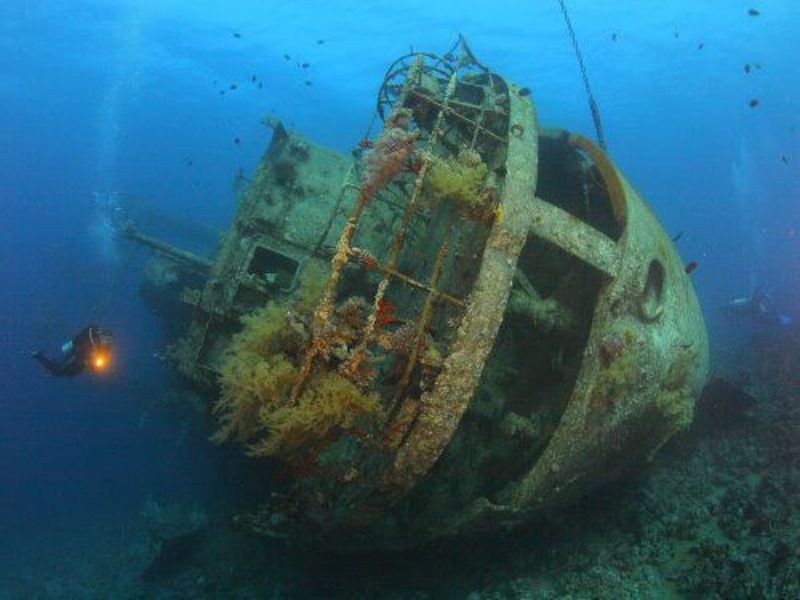 WWII Wreck Dive: Okikawa Maru & Skeleton Wreck, Coron Bay