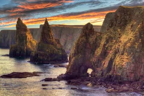 Duncansby Head Sea Stacks & John o' Groats Private Highland Drive