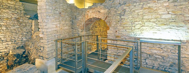 document Neupfarrplatz — underground through Roman, medieval Jewish, and WWII Regensburg