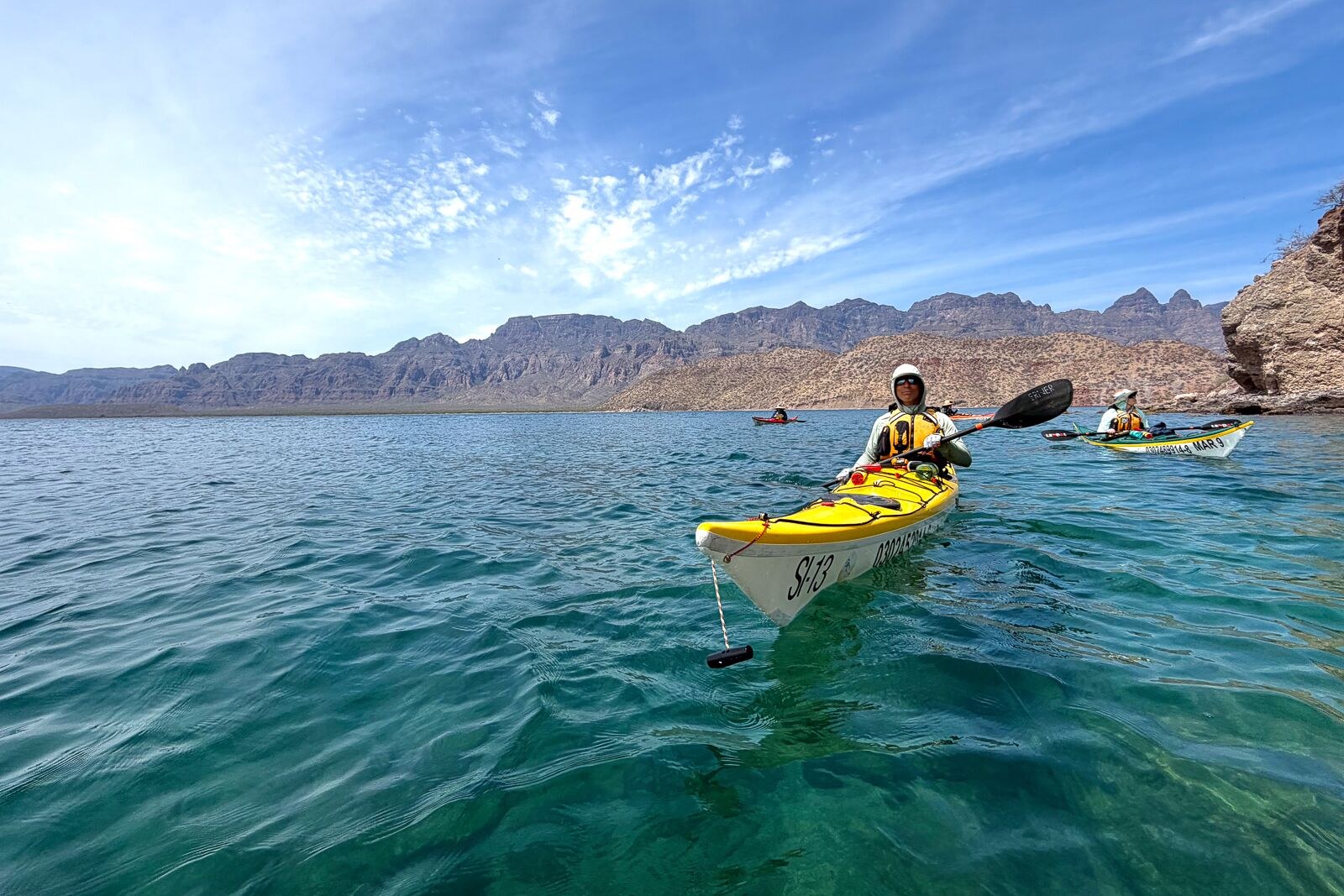 Private Loreto Bay Kayak & Sierra Giganta Canyon Hike
