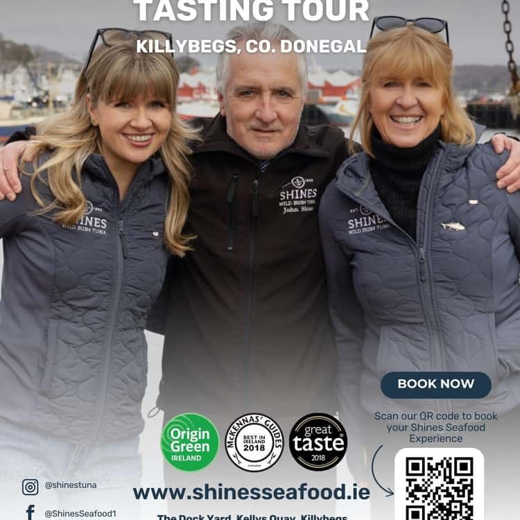 Shines Seafood: Taste & Learn at The Tasting Dock, Killybegs