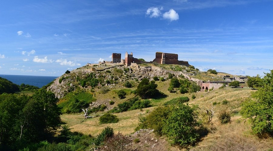 Hammershus Castle Ruins: Nordic Fortress at the Edge of the Sea