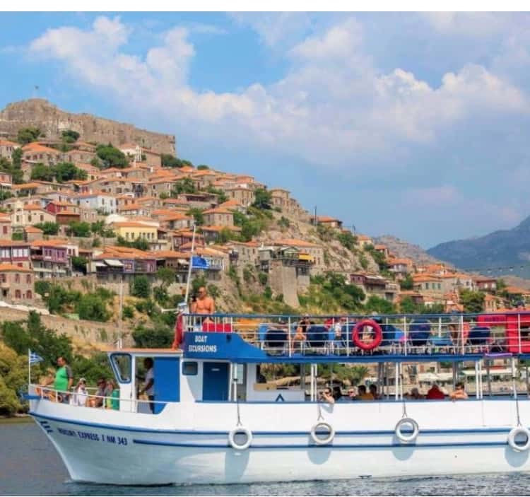 Lesvos Private Coastal Cruise with BBQ from Molyvos