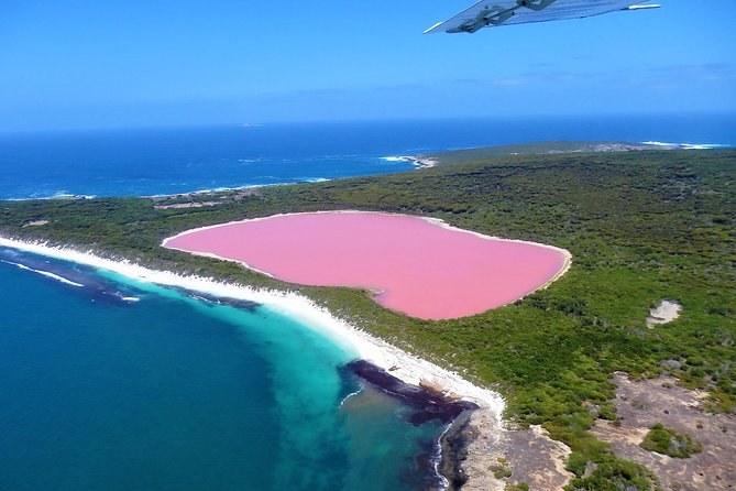 Esperance Scenic Scenic Flight: Pink Lakes & White Beaches from Above