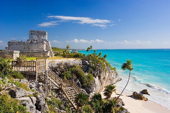 Tulum Maya Ruins on the Mainland