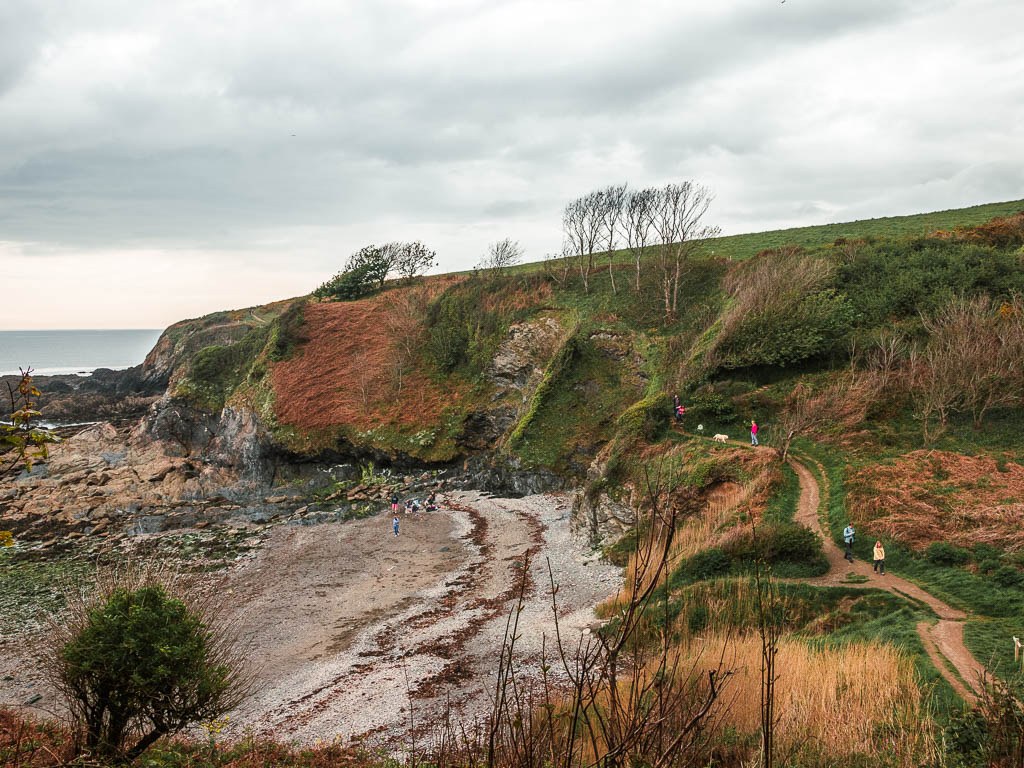 Gribbin Head & Daymark: The Clifftop Walk to Cornwall's Red Stripe Tower