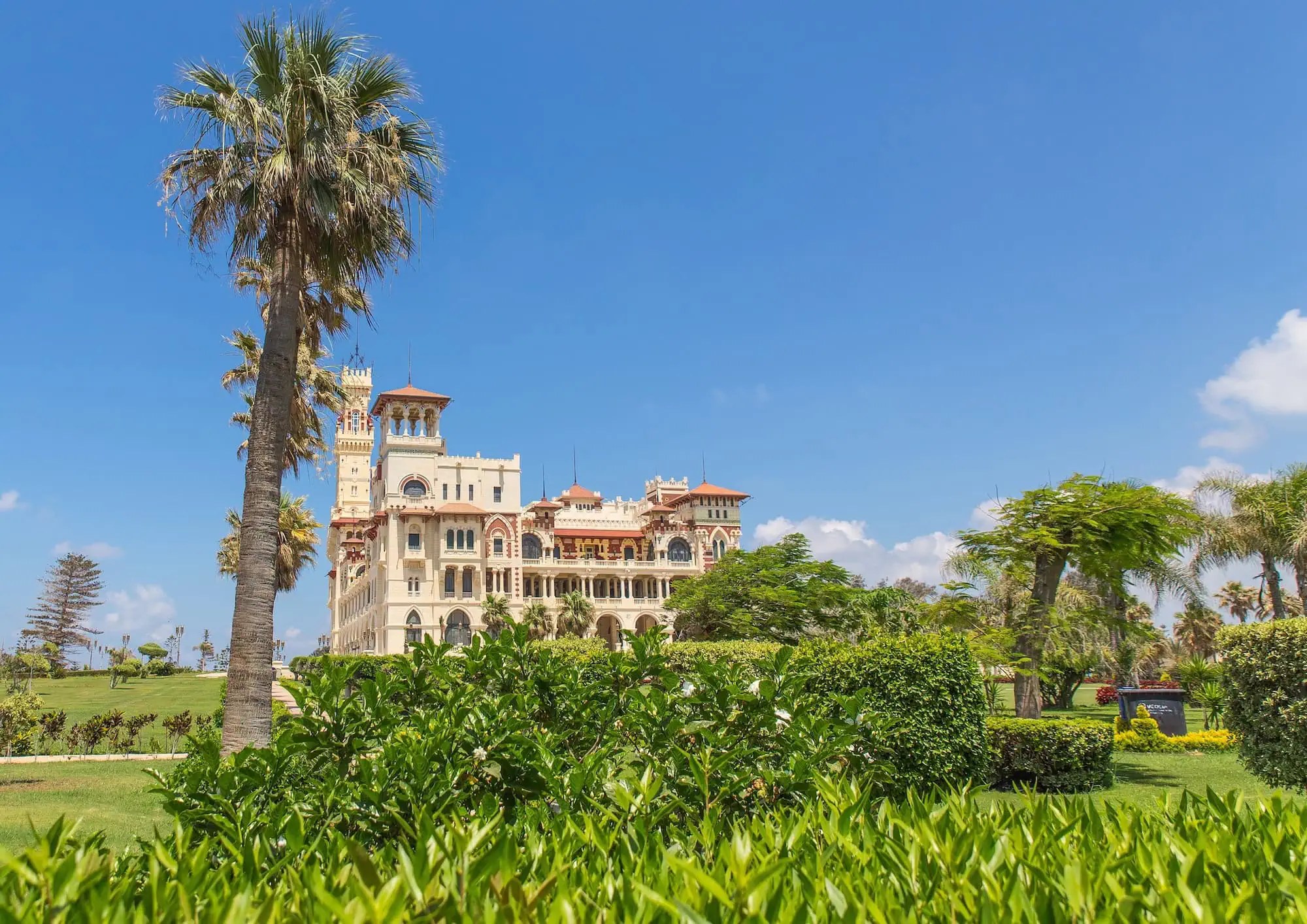 Montazah Palace Gardens & Alexandria Corniche Scenic Sunset Drive