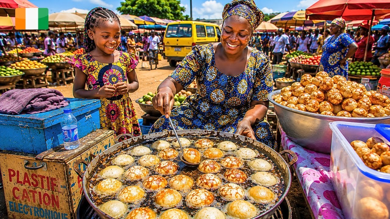 Ivorian Culinary Discovery: Market, Kitchen & Maquis Feast