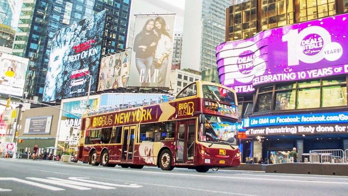 NYC Hop-On Hop-Off Double-Decker: All Manhattan Highlights