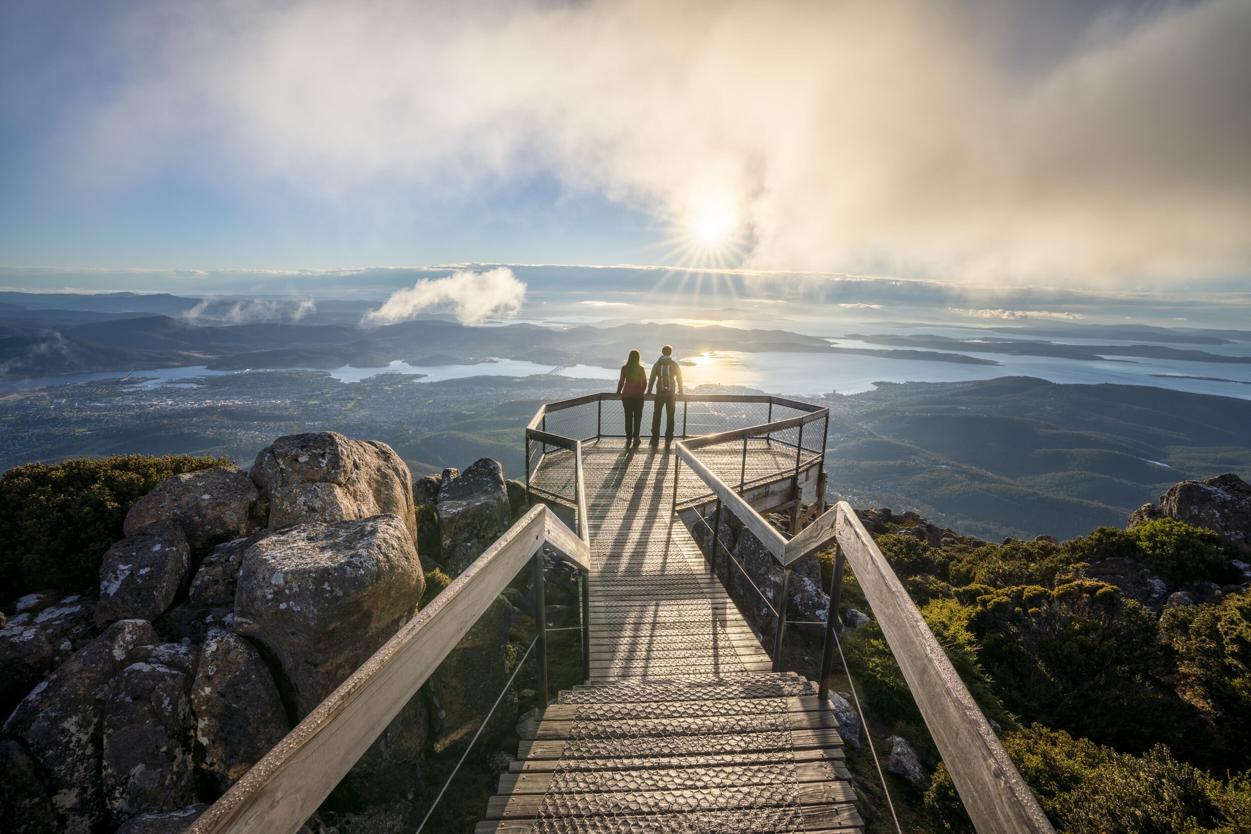 Kunanyi/Mount Wellington Summit & Hobart Panorama