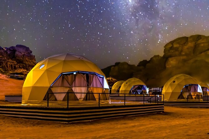 Wadi Rum: Private Overnight in a Luxury Bedouin Camp