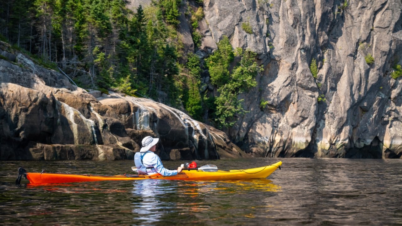 Saguenay Fjord: Private Kayak Expedition at Dawn