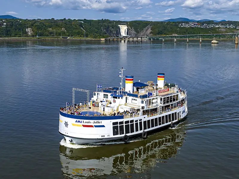 Québec City Guided Sightseeing River Cruise – Croisières AML