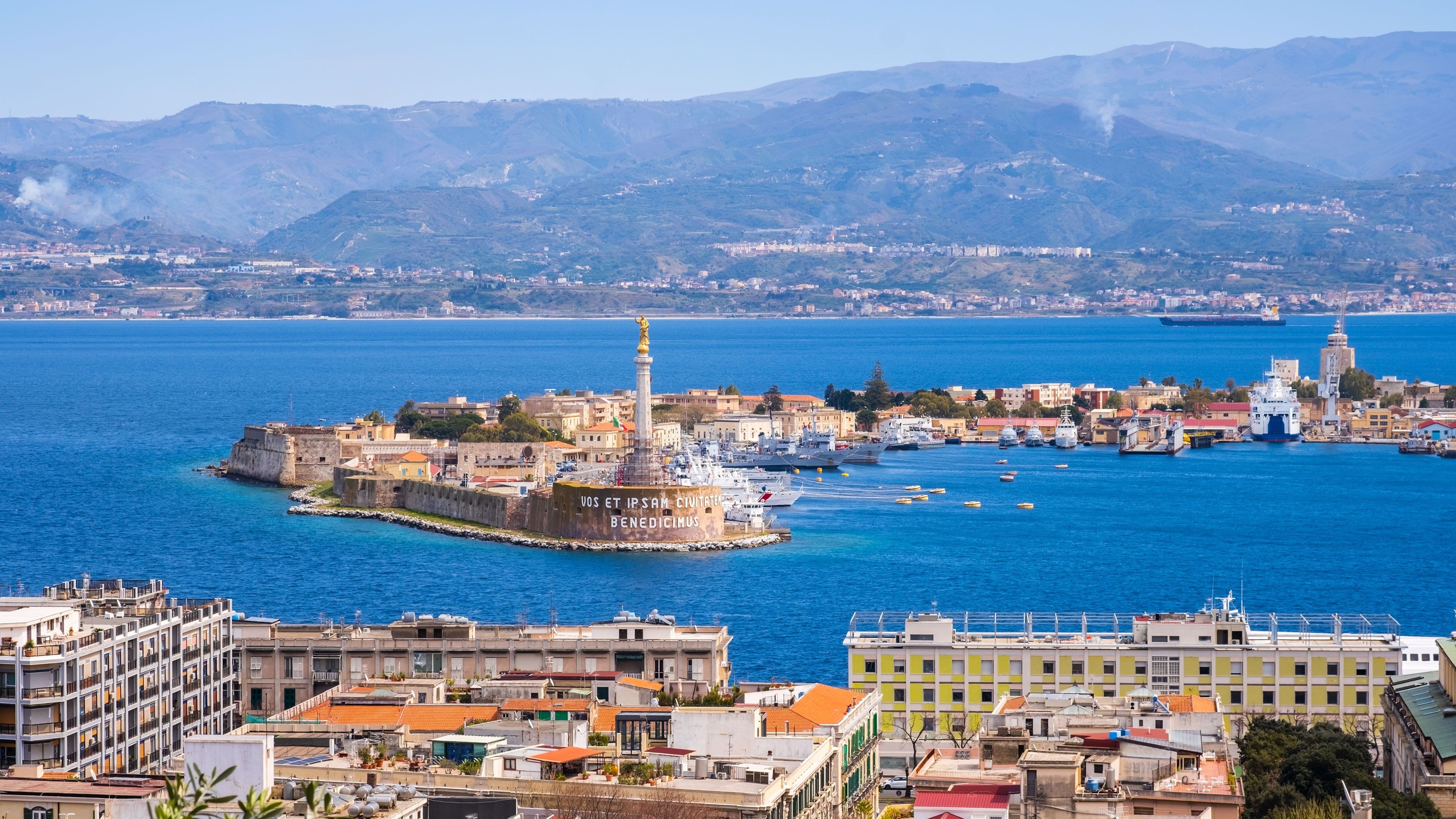 Strait of Messina Private Boat Experience: Legends, Currents & Coastline