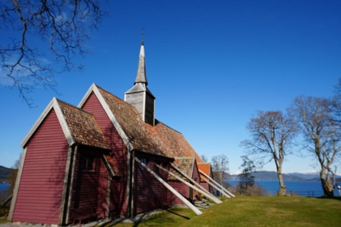 Kvernes Stave Church: Private Heritage Tour by Scenic Coast Road