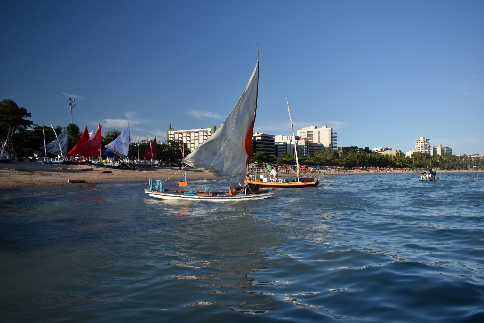 Pajuçara Natural Pools: Private Sunset Jangada Sail