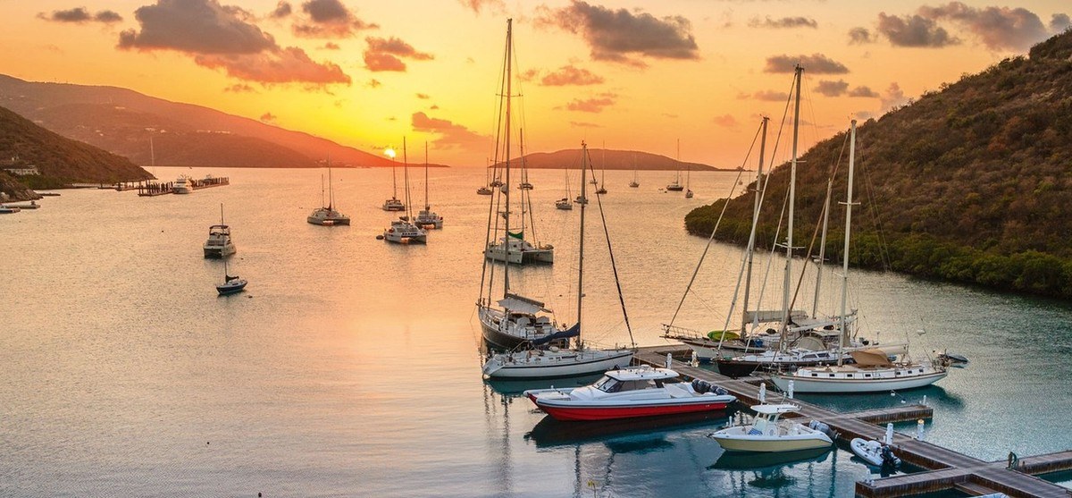 Sir Francis Drake Channel Sunset Sail on a Classic Sloop