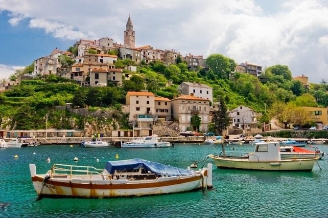 Golden Island of Krk: Blue Cave, 4 Islands & Crystal Bays
