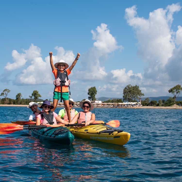 Navarino Bay Sea Kayaking with Lunch in Voidokilia