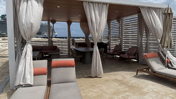 Luxury Private Cabana at the Great Life Lagoon