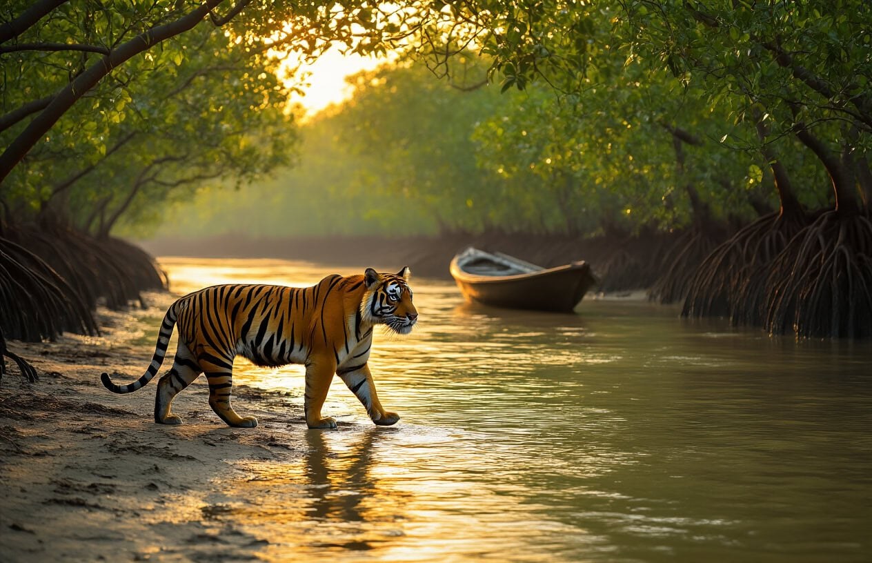 Sundarbans Mangrove Safari: Royal Bengal Tiger Territory