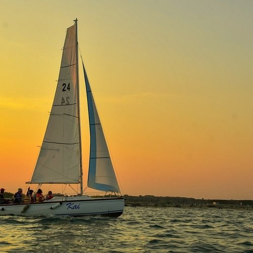 Bay of Bengal Sunset Yacht Sail & Mangrove Kayak, Pondicherry